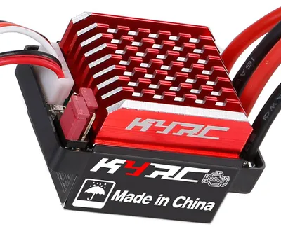 Obrázek produktu pro 60A ESC dálkové ovládání auta ESC kartáčovaný elektrický regulátor otáček 6V/2A BEC náhradní pro 1/10 TRX-4 Trx-6 D90 HSP Redcat 4WD Tamiya Axial SCX10 HPI DIY Car