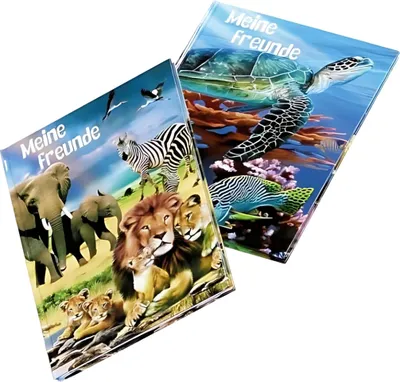 Produktbild von Freundebuch Wild Friends sortiert 60S