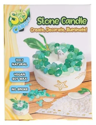 Image de Strigo Kit créatif « Créez votre propre bougie Stone Candle »