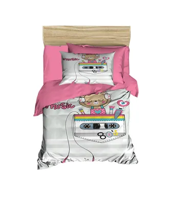 Immagine prodotto di L'Essentiel Linge de Maison, PH152, Set copripiumino per lettino, Rosa, 100 x 150 cm