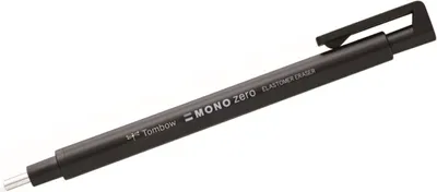 Produktbild von Radierminenhalter Mono zero runde Spitze 2,3 mm nachfüllbar schwarz