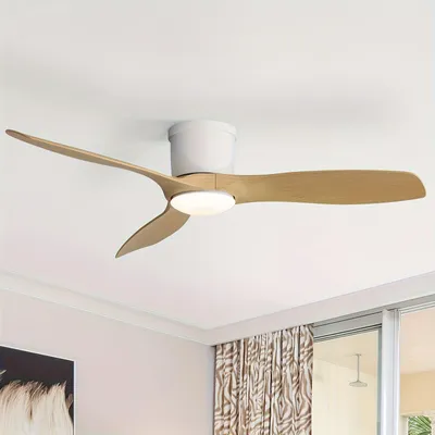 Obrázok produktu pre Stropný ventilátor - Ventilátor s osvetlením - Stropná lampa s ventilátorom - Ventilátor do spálne