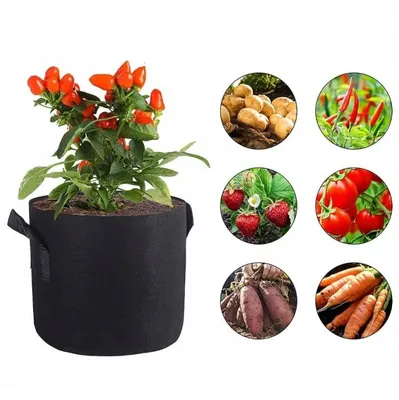 Produktbild von Weidenkorb zum Anpflanzen von Gemüse und Blumen, 11,5 l