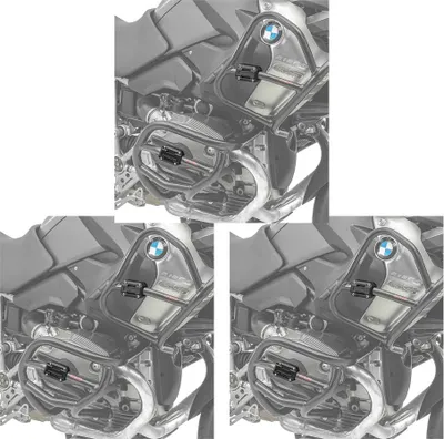 Immagine prodotto di set di 3 protezioni per barre di protezione / protezioni per barre di protezione Motoguard CP6 22-28