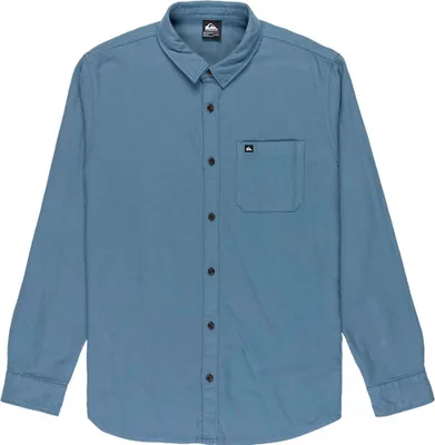 Produktbild von Quiksilver Motherfly Solid Langarmhemd Blau 2XL Mann Blau 2XL