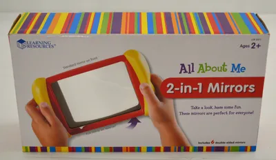 Obrázok produktu pre Learning Resources All About Me 2-in-1 Mirrors, 1,5 rok / roky, Viacfarebný