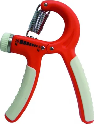 Produktbild von Verstellbarer Handtrainer, Fingertrainer mit 5-20 kg oder 10-40 kg, Kraftübungen für Hand und Griffstärke, Unterarmtrainer, Resistance:Light