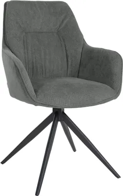 Produktbild von Esszimmerstuhl HLO-CP103 Stoff grau