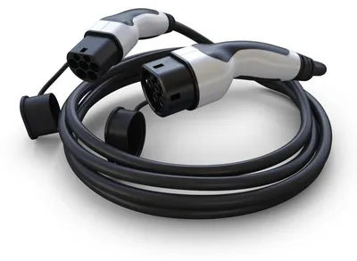 Obrázek produktu pro EcoVolter nabíjecí kabel pro elektromobily Typ2, 11kW 3x16A 5m, bílá koncovka