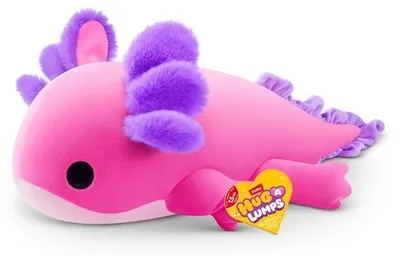 Produktbild von Hug-A-Lumps - Plüschtier mit Gewicht - Axolotl Ally