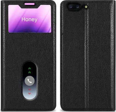 Obrázok produktu pre Cadorabo Protective Case for OnePlus 5 Case in Black Puzdro na mobilný telefón Book Case Cover Etui