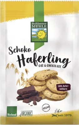 Produktbild von Hafergebäck Schoko-Haferlinge 125g 6er Pack