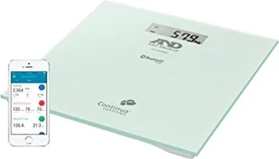 Produktbild von A&D Medical UC-352BLE Personenwaage, Bluetooth, App-Anbindung, digitale Smart-Waage, präzise Gewichtsmessung