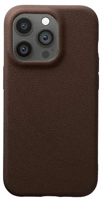 Produktbild von imoshion Texture Backcover iPhone 14 Pro - Dunkelbraun