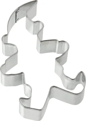 Produktbild von Zenker Ausstecher Zwerg Patisserie, Weihnachtsausstecher für Plätzchen, Ausstechform für Kekse und Fondant, hochwertiger Keksausstecher, Küchenhelfer aus Weißblech (Farbe: Silber)