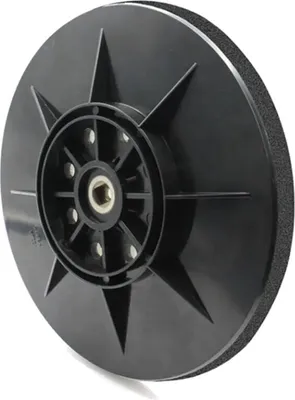 Produktbild von Trade-Shop 8-Loch Schleifteller / Stützteller / Kletteller 225mm für Einhell 4259965, Matrix DWS 600-1 710, Apex 710 Watt Langhalsschleifer