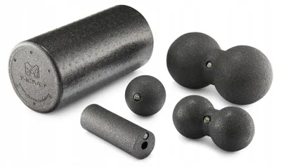 Produktbild von MOVO RSO508 Set Massage-Roller Twinball Ball schwarz