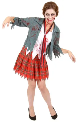 Zdjęcie produktu dla Kostium zombie na Halloween dla uczennicy, jeden rozmiar (40)