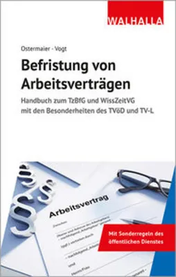 Obrázek produktu pro Befristung von Arbeitsverträgen