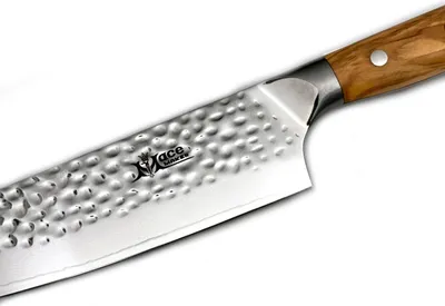 Produktbild von MaceMaker OLIVIERO CHEF SanMai Damast Küchenmesser