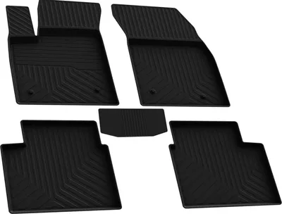 Produktbild von 2019-2025 Ford Focus mk4 Fußmatten Gummi Schwarz 4 tlg