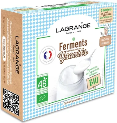 Image de FermentsYaourt Lagrange Yaourt Maison, Facile - Lagrange