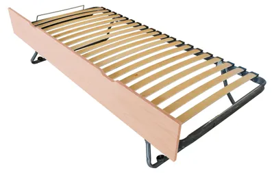 Immagine prodotto di Letto a cassetti 90x190 in faggio massiccio - grezzo (senza vernice)