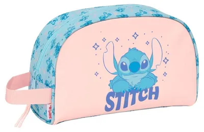 Produktbild von Safta Stitch 28x18x10 Cm Kulturbeutel Rosa Kinder Rosa One Size