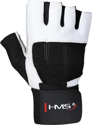 Produktbild von Rst04 Gr. Xl Fitnesshandschuhe Hms (Weiss-Schwarz)