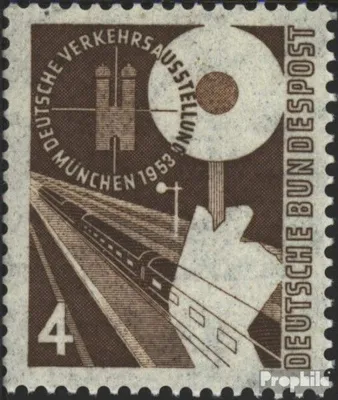 Produktbild von Briefmarken BRD (BR.Deutschland) 1953 Mi 167 postfrisch Deutsche Verkehrsausstellung