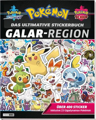 Produktbild von Pokémon - Galar Stickerbuch