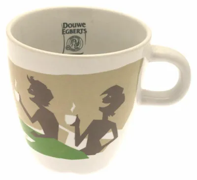 Obrázok produktu pre Douwe Egberts Designový hrnček na kávu Zelený porcelán 250 ml