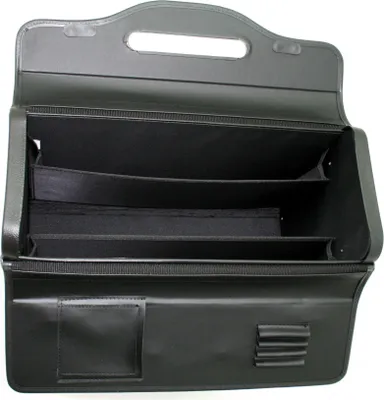Produktbild von Pilotenkoffer Aktenkoffer Dokumenten Koffer 49 cm groß Schwarz bei Bowatex