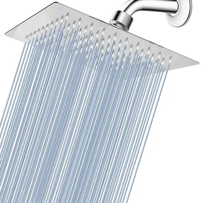 Obrázek produktu pro Vysokotlaká sprchová hlavice o průměru 20 cm z nerezové oceli pro zážitek ze sprchování