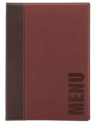 Obrázek produktu pro Securit Menu Folder, Burgundsko A4