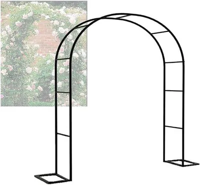 Produktbild von Gartenbogen - Klimpflanzen Unterstützung - Dekoration - Rostbeständiges Metall - B200XH230CM