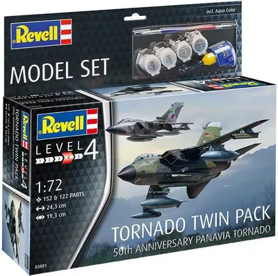Produktbild von ModelSet aircraft 63801 - Tornado 50th Anniversary Twinpack (1:72)