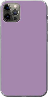 Produktbild von MuchoWow® Handyhülle Schutzhülle Hülle für Telefoonhoesje iPhone 13 Pro Max Innenbereich - Violett - Farben - Farbe - Einfarbig Silikon Softcase Handy Hülle - Mobiltelefon