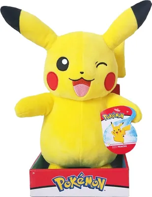 Produktbild von Pikachu pluszowa zabawka 30 cm mrugająca przytulanka