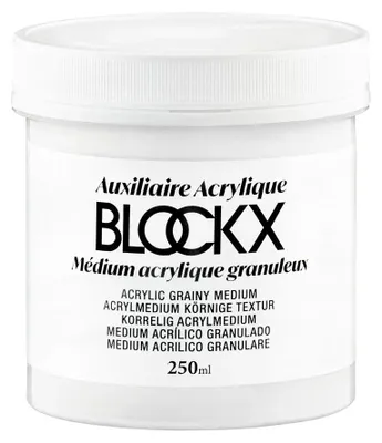 Produktbild von Acrylmedium körnige Textur 250 ml