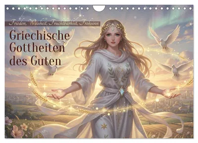 Produktbild von Griechische Gottheiten des Guten (Wandkalender 2027 DIN A4 quer), CALVENDO Monatskalender