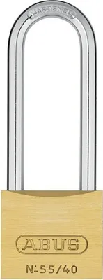 Produktbild von Abus Handlot Solid 55 40 mm Gold - Diskus lang - Schlüsselschloss