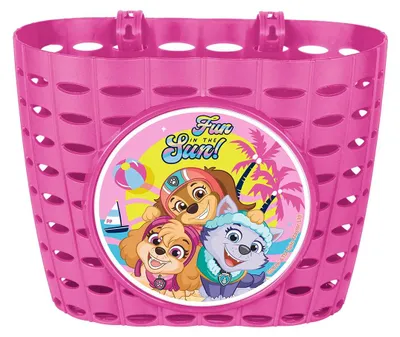 Obrázek produktu pro Košík na kolo, motiv PAW Patrol, pro dívky