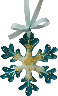 Produktbild von Weihnachtsschmuck-Set aus Acryl-Rentier-Schneeflocken-Dekorationen, bruchsicherer Baumschmuck zum Aufhängen für die Weihnachtsdekoration