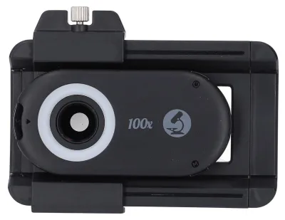 Productafbeelding van Macrolens voor smartphones - Verbeterde LED-verlichting - Universele lens
