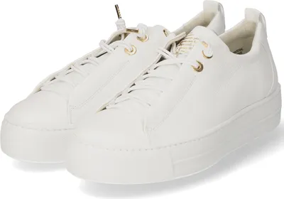 Zdjęcie produktu dla Paul Green Low Sneaker Damskie Gładka Skóra Biały Rozmiar: 6