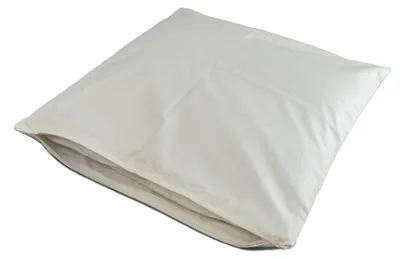 Produktbild von Bio-Dinkelspelzkissen 40x40cm, Bio-Perkal + Bio-Dinkelspelz + zus. Inlett