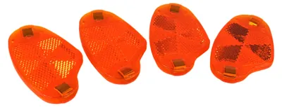 Produktbild von Busch & Müller Speichenreflektoren Speichenstrahler 4 Stück orange Strahler