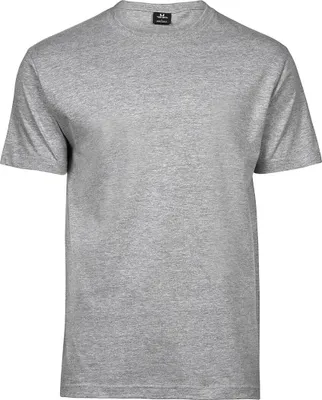 Produktbild von Tee Jays 8000 | Soft Herren T-Shirt - Waschbar bis 60 °C - Farbe: Heather Grey - Größe: S