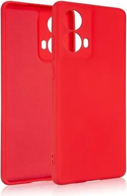 Immagine prodotto di Custodia Beline in silicone Moto G85 5G Rosso/Rosso